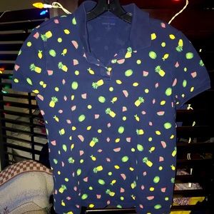 Lands End Polo Luau Hawaiian shirt